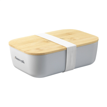 Logo trade advertising products image of: Midori Bamboo Lunchbox