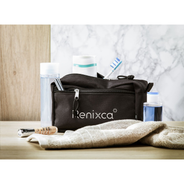 Logotrade promotional product image of: Stacey GRS RPET toiletry bag