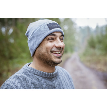 Logo trade promotional merchandise image of: Stavanger GRS RPET Beanie hat