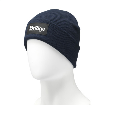 Logo trade advertising products picture of: Stavanger GRS RPET Beanie hat