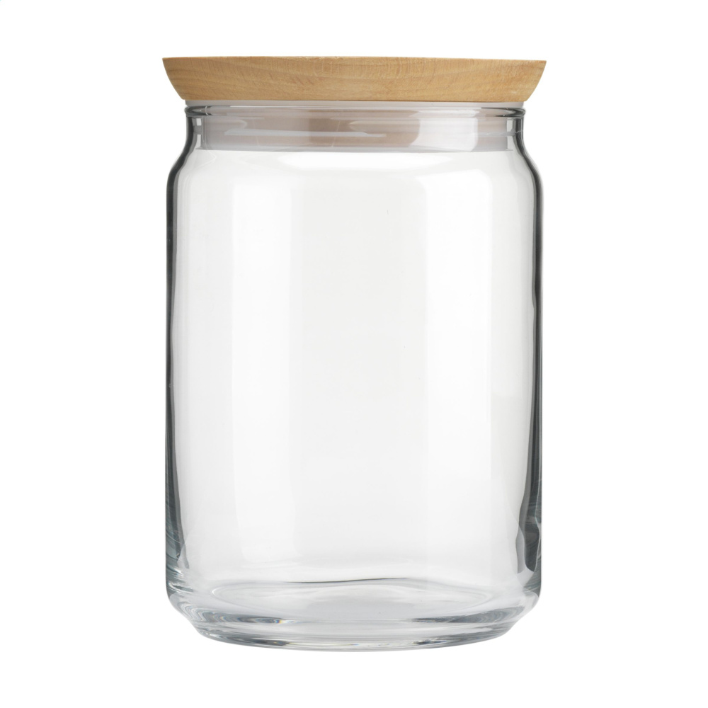 Logotrade business gifts photo of: Wood Jar Storage