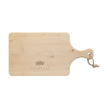 Logo trade corporate gifts picture of: Alder Wood Cutting Board Handle