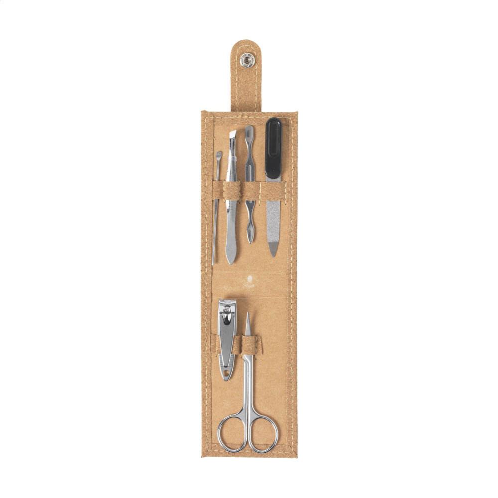 Logotrade promotional gift picture of: Cork Manicure Set