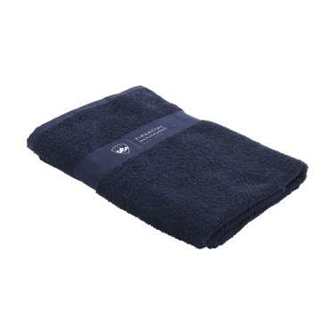 Logo trade business gift photo of: Wooosh Bath Towel GRS Recycle Cotton Mix 140 x 70 cm