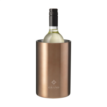 Logotrade promotional gift image of: CoolSteel RCS Recycled Steel wine cooler
