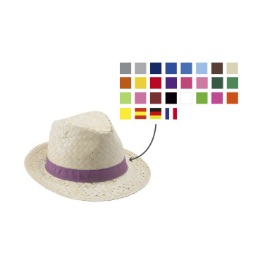 Logo trade business gift photo of: Toledo Straw Hat