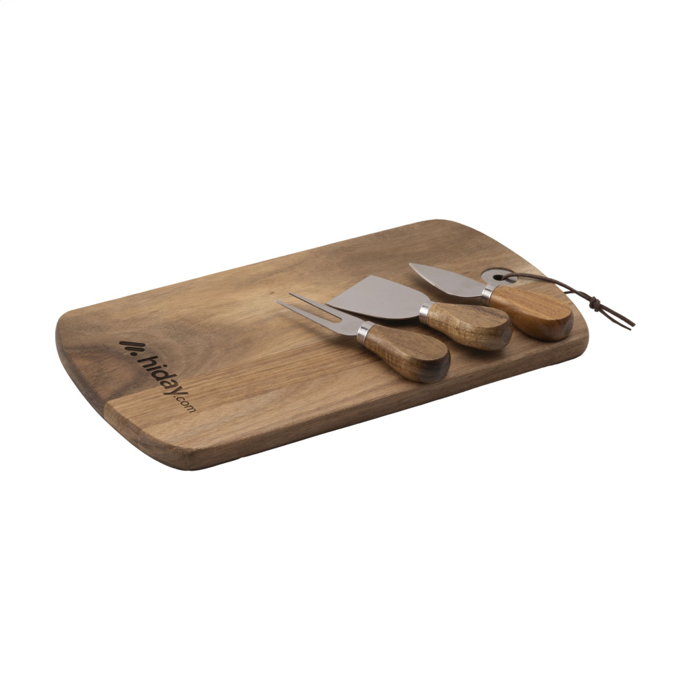 Logotrade promotional gift picture of: Cheese Platter Set 4-pcs