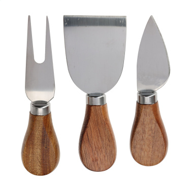 Logo trade corporate gifts picture of: Cheese Platter Set 4-pcs