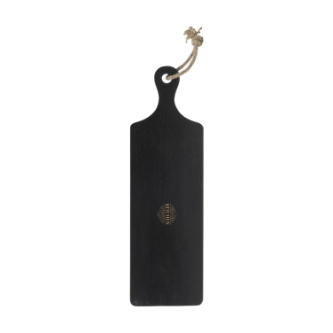 Logo trade promotional gifts image of: Black Board Rubberwood cutting board