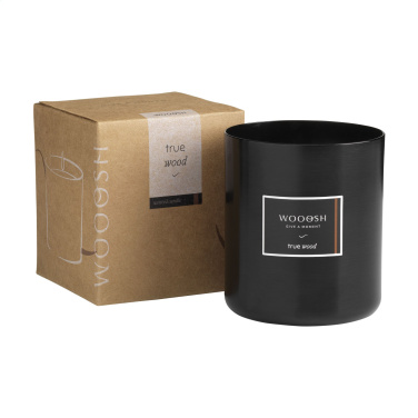 Logo trade promotional product photo of: Wooosh Scented Candle True Wood X-Mas