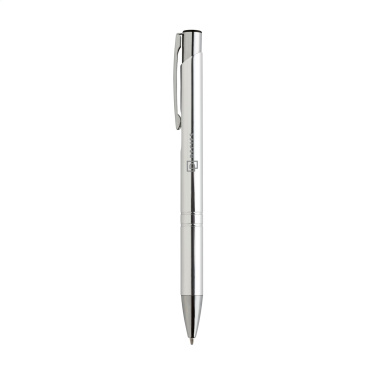 Logo trade promotional giveaways image of: Ebony Shiny pen