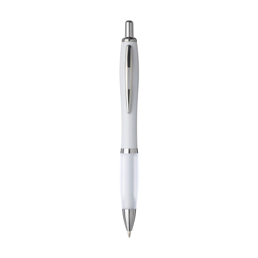 Logotrade promotional giveaway image of: Athos White pen