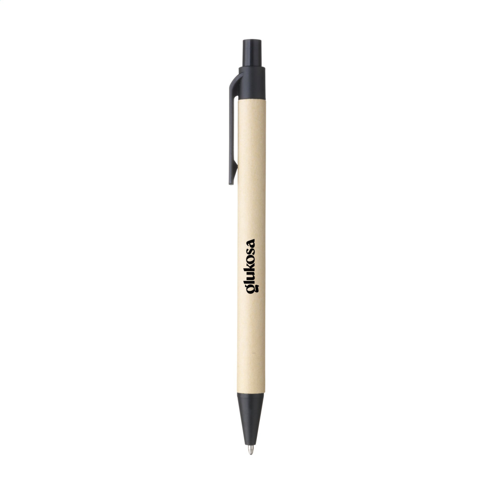 Logo trade promotional products image of: Bio Degradable Natural pen
