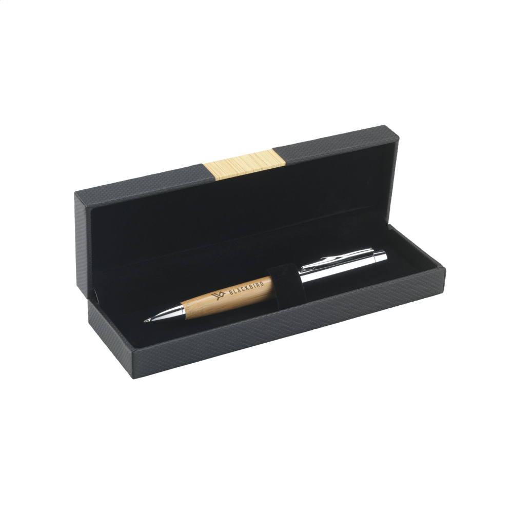 Logo trade promotional items picture of: Bamboo Pen Set pens