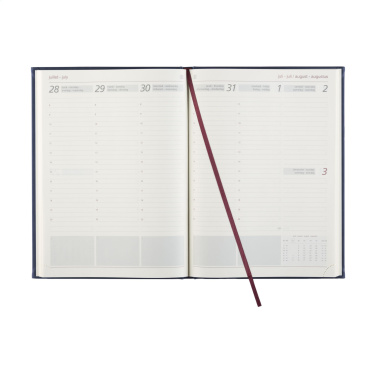 Logotrade promotional gift picture of: Euromax Balacron diary A4 4-languages