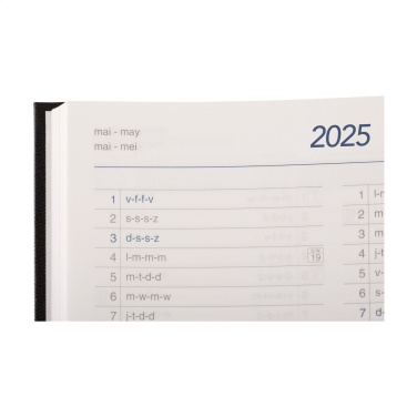 Logotrade promotional item picture of: Eurodirect Balacron diary A5 4-languages