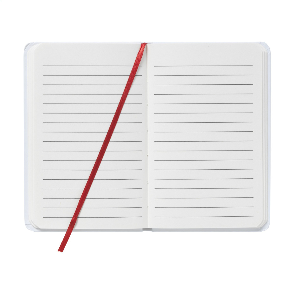 Logo trade promotional gift photo of: WhiteNote A6 Paper notebook