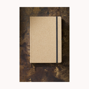 Logo trade promotional products picture of: CorkNote A5 Paper notebook