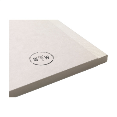 Logo trade promotional gifts picture of: Sugarcane Paper Notebook A5