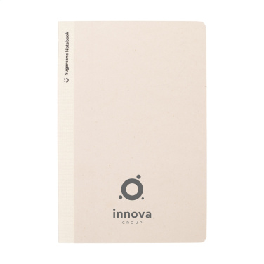 Logo trade promotional gifts image of: Sugarcane Paper Notebook A5