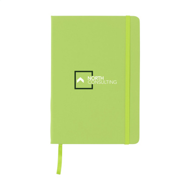 Logotrade promotional giveaway picture of: BudgetNote A5 Blanc Paper notebook