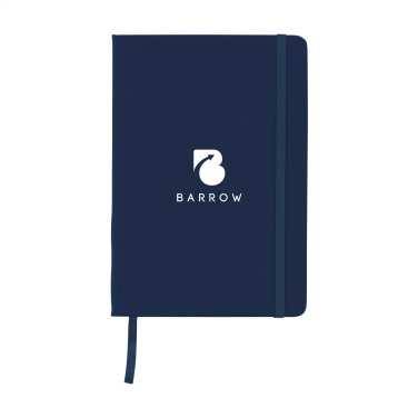 Logo trade corporate gifts image of: BudgetNote A5 Blanc Paper notebook