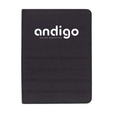 Logo trade promotional giveaways image of: Quincy Portfolio RPET A4 document folder