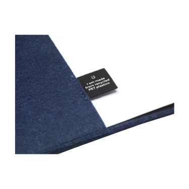 Logotrade promotional item picture of: Felty GRS RPET Paper Notebook A5