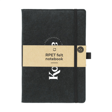 Logotrade promotional products photo of: Felty GRS RPET Paper Notebook A5