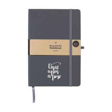 Logotrade corporate gifts photo of: Recycled GRS PU Paper Notebook A5