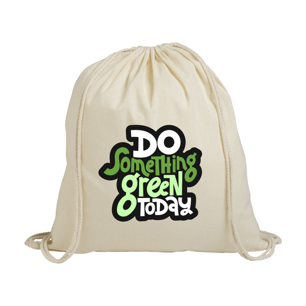 Logotrade promotional giveaway image of: PromoNatural (100 g/m²) backpack