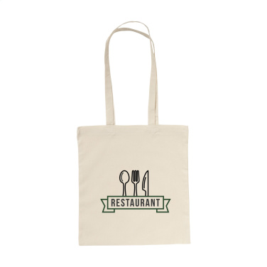 Logo trade promotional giveaway photo of: ShoppyBag (135g/m²) long handles cotton bag