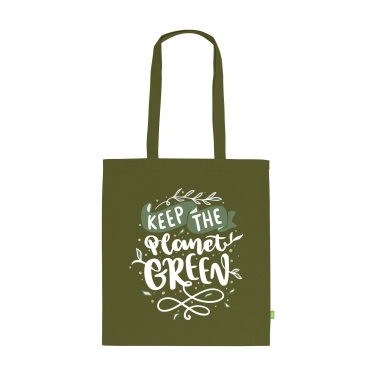 Logo trade promotional items picture of: Organic Cotton Shopper (140 g/m²) bag