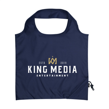 Logo trade promotional merchandise image of: Strawberry GRS RPET foldable bag