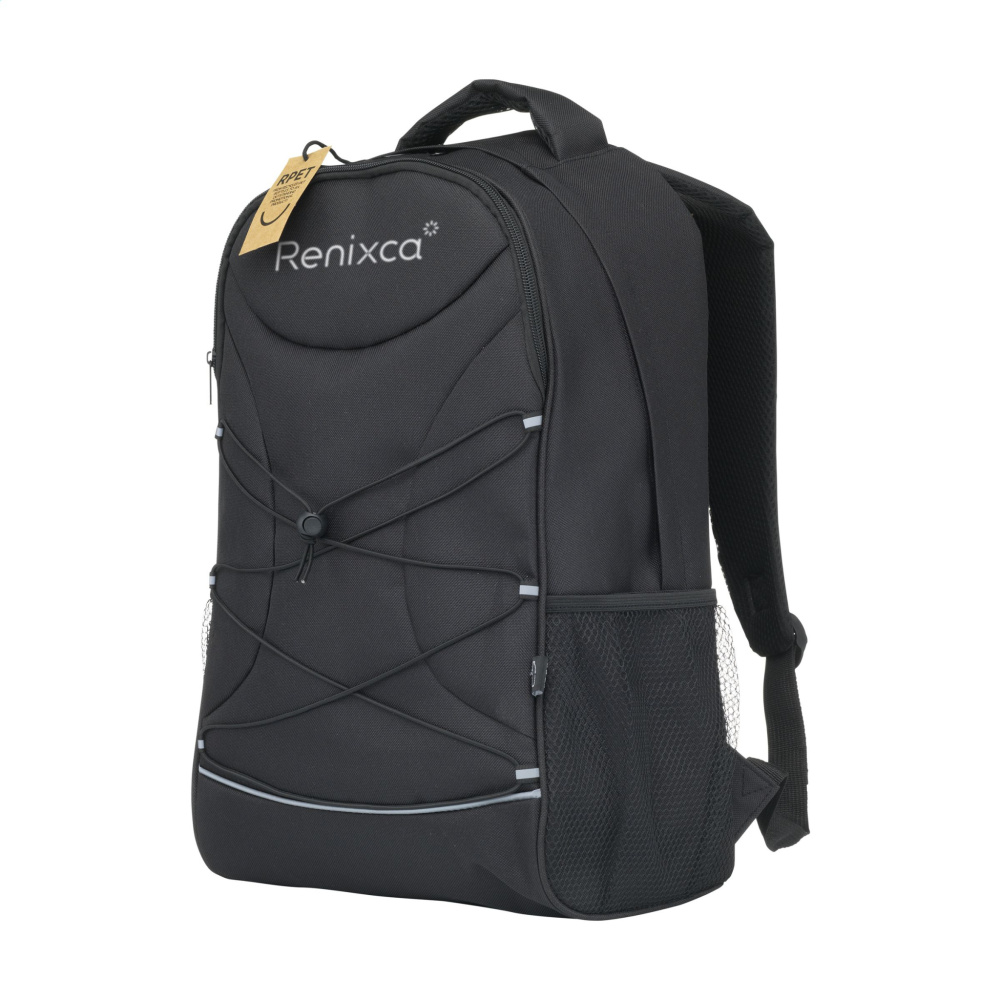 Logotrade promotional item picture of: Flashline GRS RPET Laptop Backpack