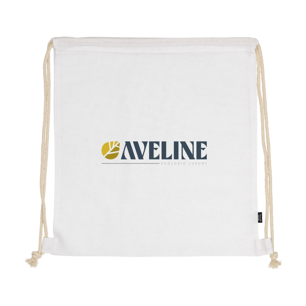 Logotrade promotional items photo of: PromoColour GRS Recycled Cotton Backpack (150 g/m²)