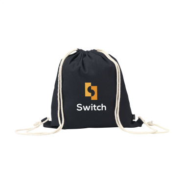 Logotrade corporate gifts photo of: PromoColour GRS Recycled Cotton Backpack (150 g/m²)