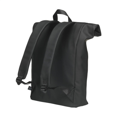 Logo trade business gift photo of: Lennon Roll-Top Recycled Backpack