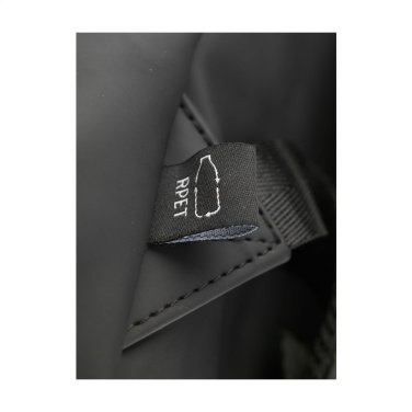 Logo trade business gifts image of: Lennon Roll-Top Recycled Backpack