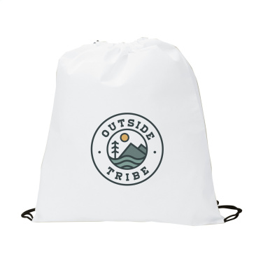 Logo trade promotional product photo of: Non-Woven Promobag GRS RPET backpack