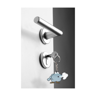 Logo trade promotional giveaways image of: CustomMade Keyring