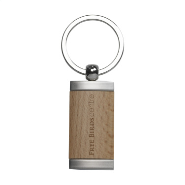 Logo trade corporate gift photo of: Midway keyring
