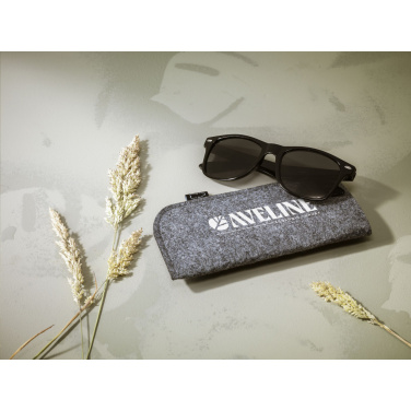 Logo trade promotional merchandise image of: Feltro GRS RPET Pouch for glasses