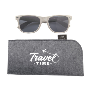 Logo trade promotional merchandise picture of: Feltro GRS RPET Pouch for glasses