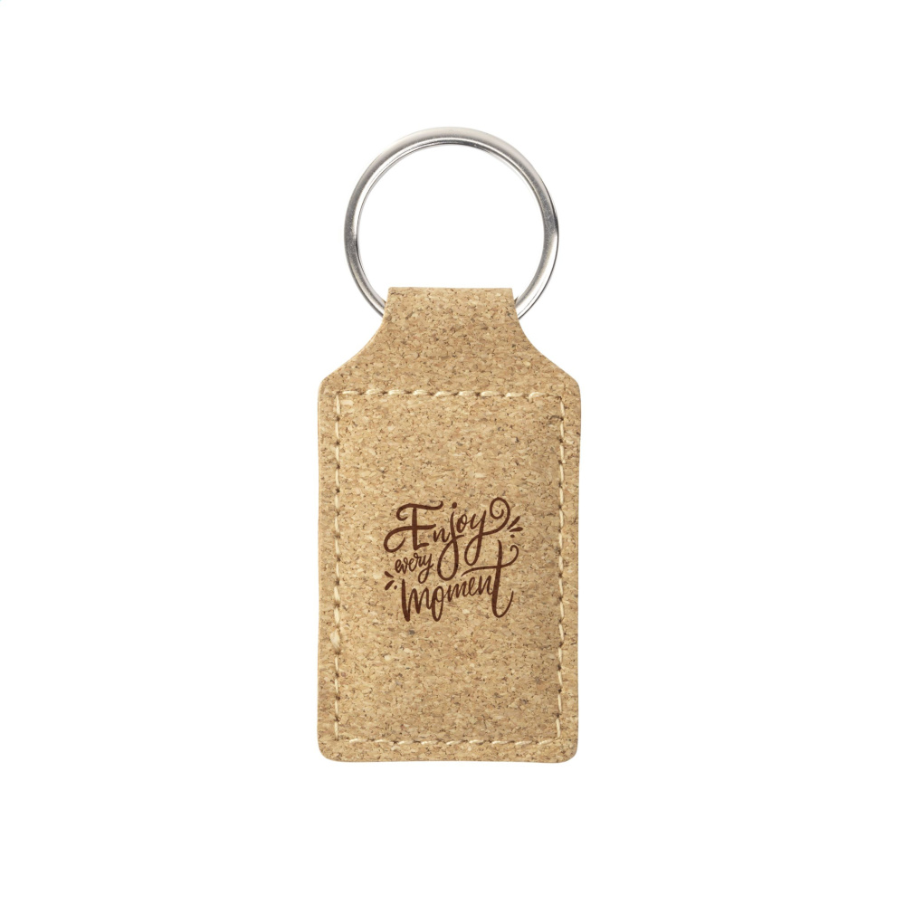 Logotrade promotional product picture of: Cork Key Ring