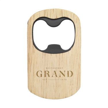 Logo trade promotional merchandise photo of: BlackBeech Opener