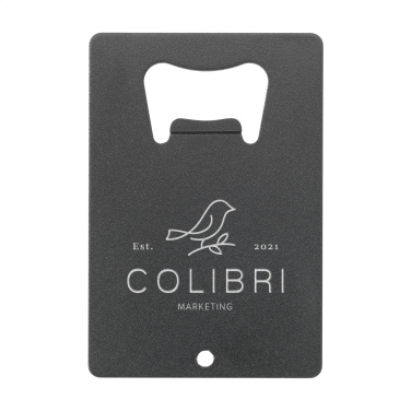 Logo trade promotional items image of: Carta Opener Recycled Alu bottle opener