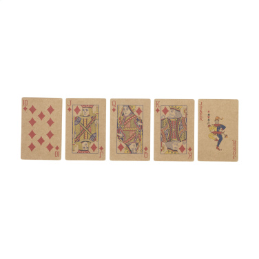 Logo trade promotional products image of: Recycled Playing Cards Single deck