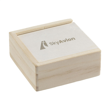 Logo trade promotional products image of: Tic Tac Toe Game Bamboo