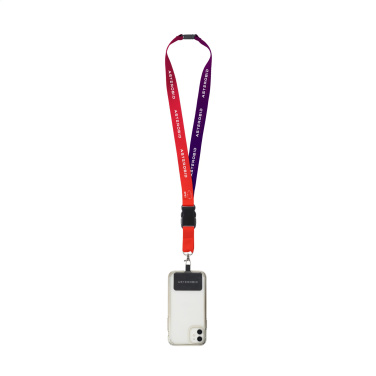 Logotrade corporate gifts photo of: Lanyard Promo Complete Sublimatie RPET 2 cm with Patch